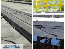Belum Lama Dibangun, Jembatan di Kapuas “Ambyar”