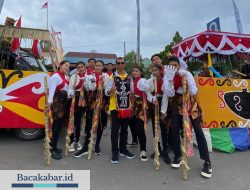 Desa Panopa Tampilkan Tarian Bukuk Naga Buruk Pada Karnaval Babukung 2023