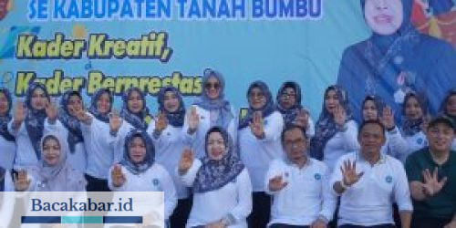 Ketua TP PKK Kabupaten Tanbu Buka Jambore Posyandu 2023: Menuju Tanah Bumbu Sehat dan Berprestasi