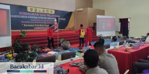Minamas Plantation Region Kalsel Gelar Pelatihan Penanggulangan Karhutla