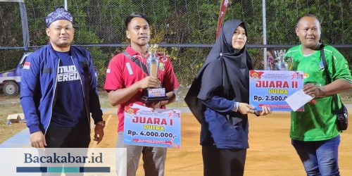 Turnamen Bola Voli Kartaji Cup Muda Berguna di Balirejo Sukses Diselenggarakan