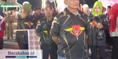 Peringatan HUT RI Ke-78, DPC PPM Kotabaru Ikut Upacara Taptu dan Pawai Obor