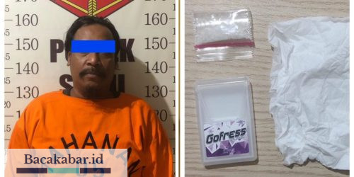 Kepergok Saat Ambil Paket, Kurir Sabu di Satui Diringkus Polisi