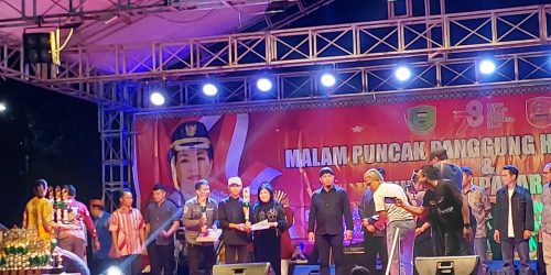 Penutupan Malam Hiburan Rakyat, Ini Pesan Bupati Pulang Pisau