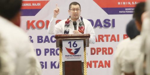Hary Tanoe Target Perindo Dapatkan 1 Kursi Masing-Masing Dapil di Kalsel