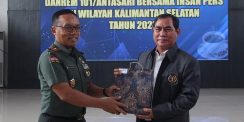 Perkuat Sinergitas, Danrem 101/Antasari Ngopi Bareng Bersama Insan Pers Kalsel