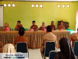 Pemeritah Kecamatan Mantewe Terus Lanjutkan Program SDSM