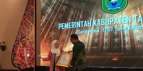 Keberhasilan dalam Penerapan SRIKANDI, Tanbu Raih Penghargaan