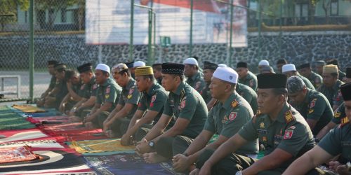 Kodim Tanah Bumbu Gelar Sholat Istisqo Minta Hujan