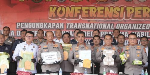 Polri Ungkap Kasus Narkotika Jaringan Internasional