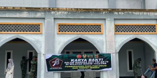 Kodim 1022/Tnb Laksanakan Berbagai Karya Bakti 