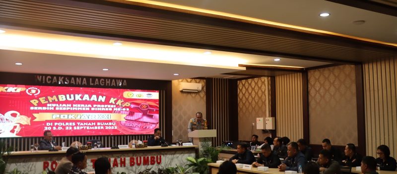 Polres Tanbu Gelar Dialog Sespim Sambut Pesta Demokrasi