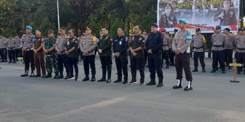 Pengamanan Pilkades Serentak, Polres Tanah Bumbu Siapkan 605 Personel