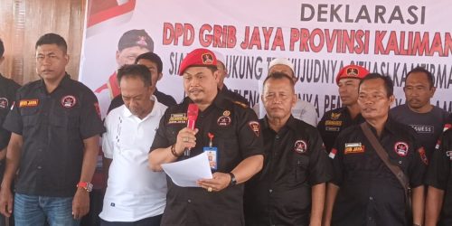 Ormas GRIB Jaya Kalsel Deklarasikan Pemilu Damai