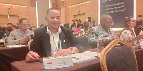 Ketua SMSI Kalsel Hadiri KTT Perdamaian Dunia HWPL di Korsel