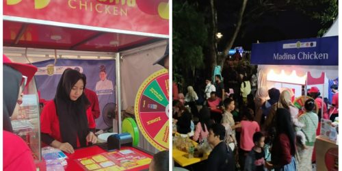 Madina Chiken, Turut Ramaikan Pasar UMKM Harjad Banjarmasin