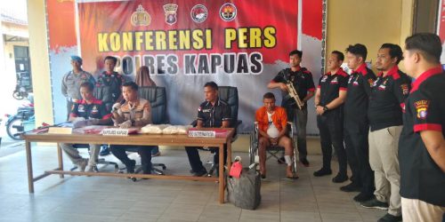 Polres Kapuas Ungkap Kasus Menonjol Peredaran Narkoba