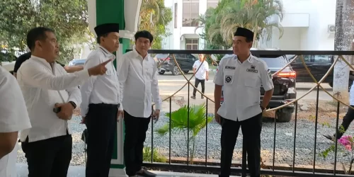 Bupati Abah Zairullah Azhar dan Tim Melakukan Peninjauan Akhir Pendopo Serambi Madinah