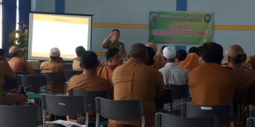 Satpol PP dan Damkar Kotabaru Gelar Sosialisasi Satlinmas, Satgas Linmas
