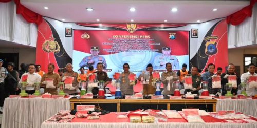 Polda Kalsel Ungkap 124 Kasus Narkoba Periode September-Oktober
