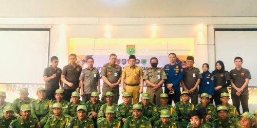 Satpol PP dan Damkar Tanah Bumbu Lakukan Pelatihan Satlinmas
