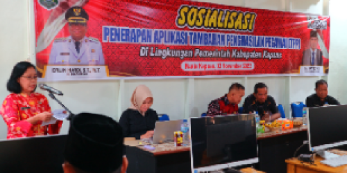 Bina Disiplin Pegawai, BKPSDM Kapuas Sosialisasikan Aplikasi TPP 