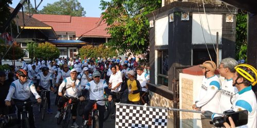 Meriahkan HKAN 2023, Dishut Kalteng Gelar Acara Fun Bike