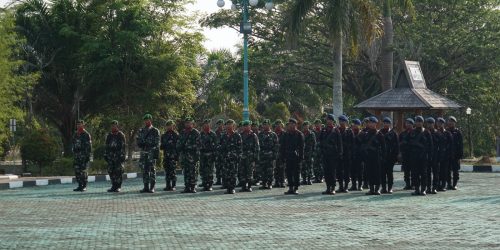 Peringati Hari Pahlawan Kodim 1022 Tanbu Laksanakan Upacara