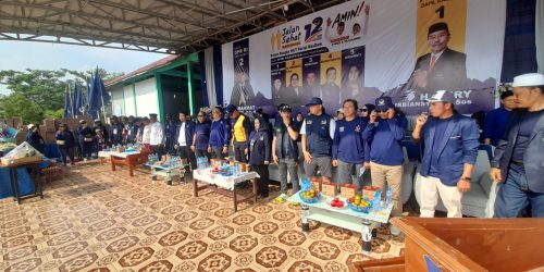 Sambut HUT ke-12 NasDem Tanah Bumbu Gelar Jalan Sehat