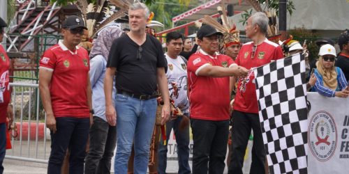 Danrem 102/Pjg Hadiri Pembukaan UCI MTB Eliminator World Championship 2023