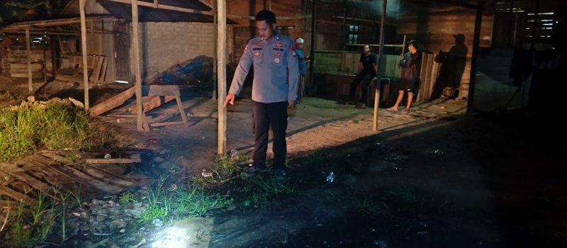 Tak Terima Ditegor Geber Motor, Pemuda di Teluk Kepayang Tanbu Ditebas Parang