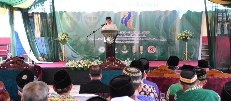 Milad ke 111 Muhammadiyah, PDM Kapuas Gelar Aksi Sosial dan Bazar UMKM