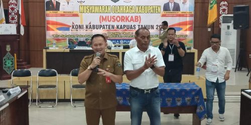 Menang Tipis, Septedy Terpilih Nakhodai KONI Kapuas