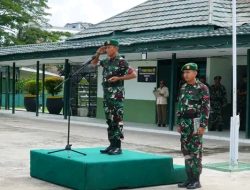 Tanggulangi Banjir, Kodim 1011/Klk Gelar Apel Kesiapsiagaan Penanggulangan Bencana