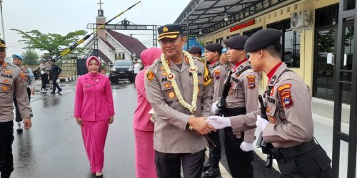 Pisah Sambut Kapolres Tanah Bumbu, AKBP Tri Hambodo Pamit