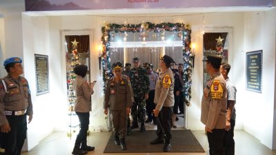 Pastikan Ibadah Natal 2023 Kondusif Kodim Tanah Bumbu dan Tim Tinjau Gereja