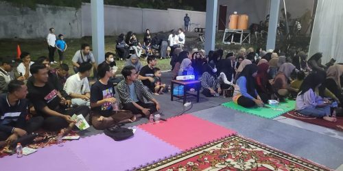 Nonton Bareng Film Syekh Muhammad Arsyad Al Banjari di Tanah Bumbu