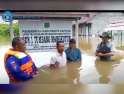 Banjir Terjang Enam Kecamatan di Wilayah Kabupaten Kapuas