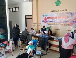 Aksi Donor Darah di Bartim Warnai Rangkaian Acara HAB Ke-78 Kementerian Agama