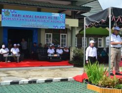 Pj Bupati Bartim Pimpin Apel HAB ke-78 Kementerian Agama