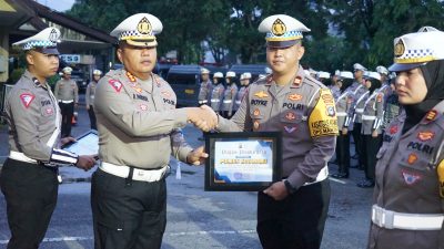 Pos Pengamanan Polres Kotabaru Raih Juara 1 Operasi  Lilin Intan 2023