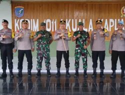 Perkuat Sinergitas Dandim 1011 Terima Kunjungan Kapolres Kapuas