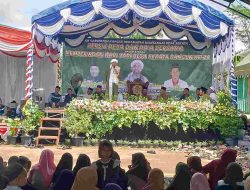 Peringati Hari Jadi ke 26, Warga Desa Sekata Bangun Gelar Bersih Desa dan Doa Bersama
