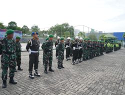 Sukseskan Pemilu 2024, Kodim Tanah Bumbu Ikuti Gelar Pasukan