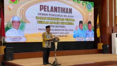 Pengurus BKPRMI Kalsel Dilantik, Ini Pesan Gubernur Paman Birin