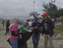 Aksi Bersih-Bersih Pantai dan Tanam Pohon Meriahkan HPSN 2024 di Pagatan