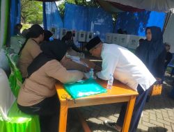 H. Muh Rusli Nyoblos di TPS 20 Desa Gunung Antasari