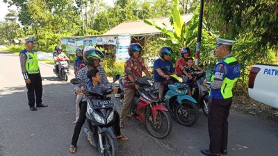 Satlantas Polres Pulang Pisau Lakukan Patroli Selama Bulan Ramadhan