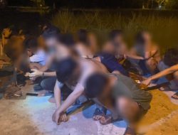 Terlibat Tawuran Puluhan Remaja di Palangka Raya Diamankan Polisi