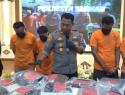 Kawanan Perampok Wartawan di Sleman Ditangkap Polisi